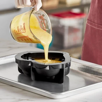 Pavoni Pavocake Cadeau Silicone Baking Mold KE075S - 7 1/16 inch x 6 3/8 inch x 2 5/8 inch Compartment