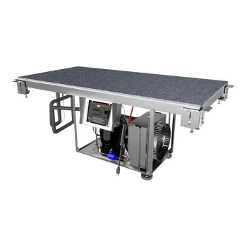 Hatco CSSBFP-48-F 51" x 18 1/2" Swanstone Built-In Bottom-Mount Cold Shelf - 120V