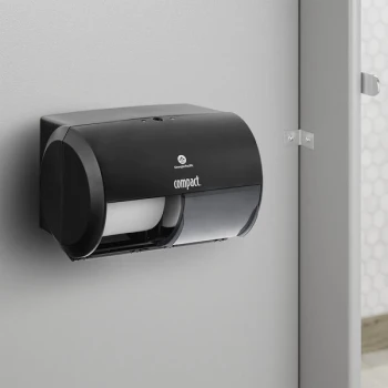 Compact by GP Pro Double Coreless Roll Toilet Paper Dispenser