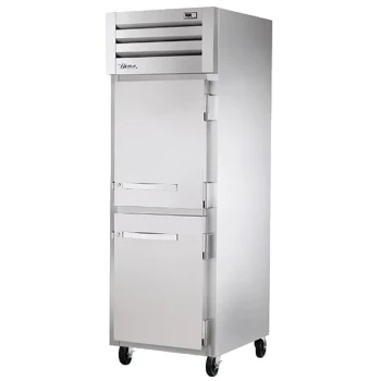 True STA1F-2HS-HC Spec Series 27 1/2" Solid Half Door Reach-In Freezer