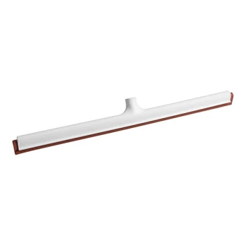 Carlisle Flo-Pac 36693000 30" Red Double Neoprene Foam Floor Squeegee with Plastic Frame