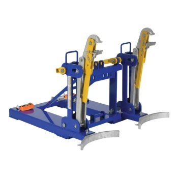 Vestil 2 Drum / 2,000 lb. Capacity Steel Automatic Eagle Beak Drum Lifter FMDL-2