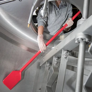 Carlisle 40353C05 Sparta 48" Red Paddle with Nylon Blade and Polypropylene Handle