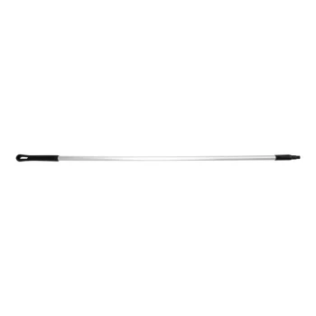 Carlisle Sparta 40226EC03 60" Black Threaded Aluminum Broom / Squeegee Handle