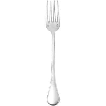 Sant'Andrea Puccini by 1880 Hospitality T030FOYF 5 1/2" 18/10 Stainless Steel Extra Heavy Weight Oyster / Cocktail Fork - 12/Case