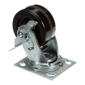 Randell HD CST201 Caster, 5.5 O/A, 4 Wheel, W/Side Brake