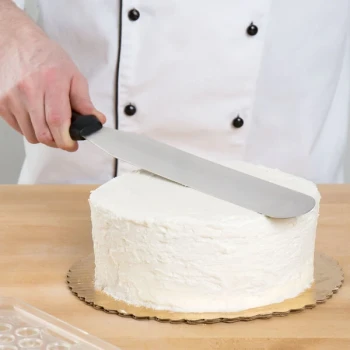 Ateco 1312 12" Blade Straight Baking / Icing Spatula with Plastic Handle