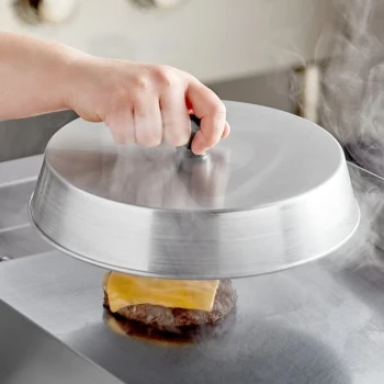American Metalcraft BA1040A 10 1/4" Round Aluminum Basting Cover