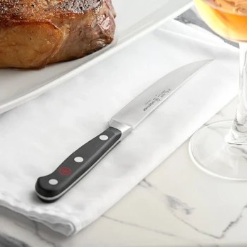Wusthof 1040101712 Classic 4 1/2" Forged Steak Knife with POM Handle