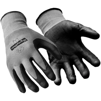 RefrigiWear 0229RGRALXL Gray Thin Value Grip Gloves - Large / XL
