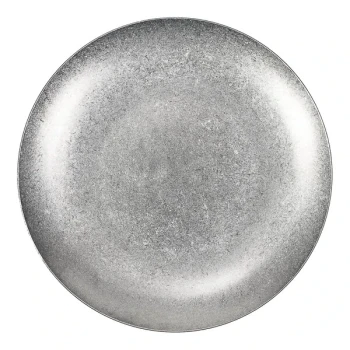 10 Strawberry Street Moab 7 1/2" Round Stainless Steel Coupe Plate - 48/Case