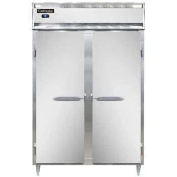 Continental D2RNSA 52" Solid Door Reach-In Refrigerator