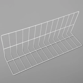 Elite Global Solutions W81230-W 30" x 8" x 12" White Vinyl Coated Wire Divider