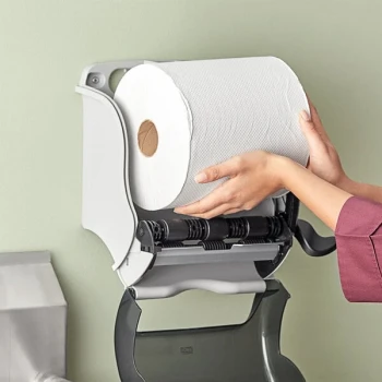 Tork Advanced Embossed White 1-Ply Paper Towel Roll H21, 800 Feet / Roll - 6/Case