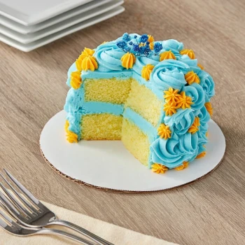 Wilton 6'' Corrugated White Cake Circle - 10/Pack