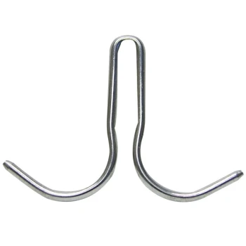 Advance Tabco TA-89 Double Sided Plated Pot Hooks - 4/Pack