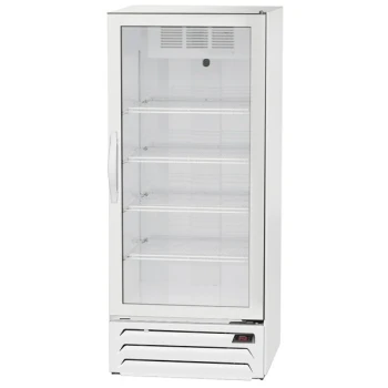 Beverage-Air MMR12HC-1-WB MarketMax 24" White Glass Door Merchandiser Refrigerator with Black Interior