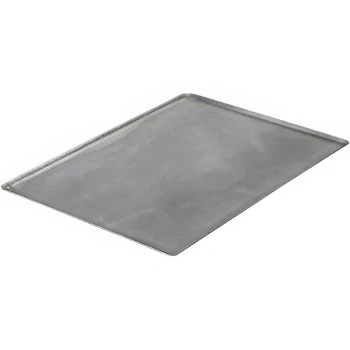 de Buyer 23 9/16 inch x 15 3/4 inch Blue Steel Baking Sheet 5363.60