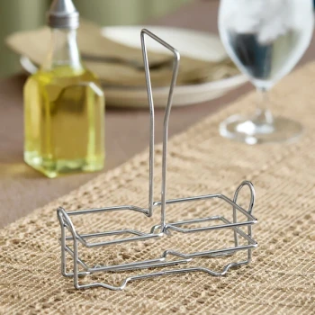 Choice 6 oz. Olive Oil Cruet Rack