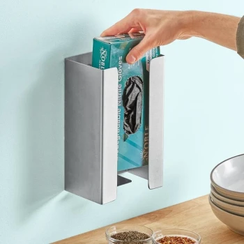 Noble Stainless Steel Single Box Disposable Glove Dispenser