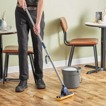Lavex 10 3/8" Cellulose Sponge Mop with Handle