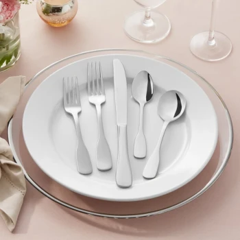 Acopa Triumph 18/8 Stainless Steel Extra Heavy Weight Flatware 5 Piece Set - Sample