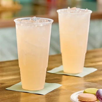 Choice Clear Plastic Cold Cup 42 oz. - 25/Pack