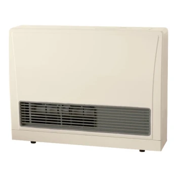 Rinnai EnergySaver Natural Gas Beige Direct-Vent Wall Furnace EX17DTN - 120V, 16,700 BTU