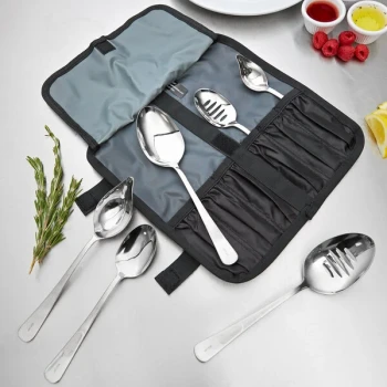 Mercer Culinary M35151 7 Piece Plating Spoon Set