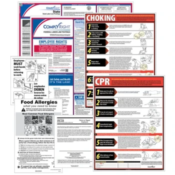 ComplyRight Federal, State, and Restaurant 1 Year Labor Law Poster Service - Arkansas U1200CRESTAR
