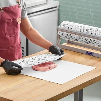 Choice 30" x 700' 40 lb. Barbecue Print Butcher Paper Roll