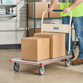Lavex 24" x 36" Aluminum Platform Truck - 660 lb. Capacity