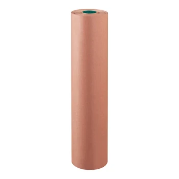 Lavex 36" x 167' 60 lb. Red Rosin Paper Roll
