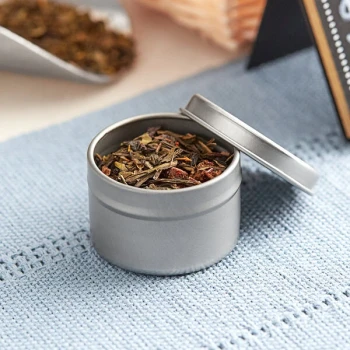 1 oz. Silver Deep Tin with Slip Cover - 720/Case