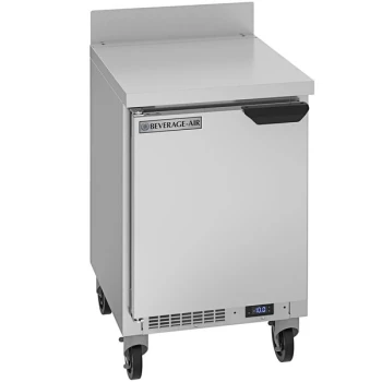 Beverage-Air WTF20HC-24 20'' Compact Shallow Depth Worktop Freezer with Left-Hinged Door