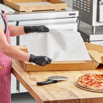 Choice 16" x 16" Quilon® Coated Pizza Box Liner - 1,000/Pack