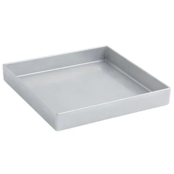 Bon Chef 9516PG 48 oz. Pewter-Glo Cast Aluminum Straight Sided Square Bowl