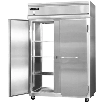 Continental Refrigerator 2R-N-SA-PT 52" Solid Door Pass-Through Refrigerator