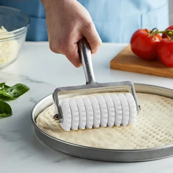 American Metalcraft DDCH7755 6" Wide Dough Docker with Pointed Wheels and Cast Aluminum Handle