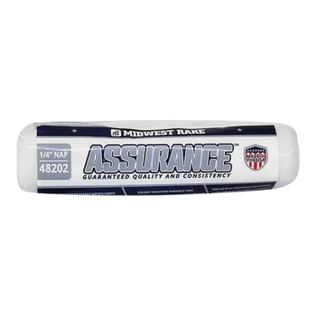 Midwest Rake S550 Professional Assurance 48202 9" Pro-Grade Woven Shed-Resistant Roller Cover with 1/4" Nap