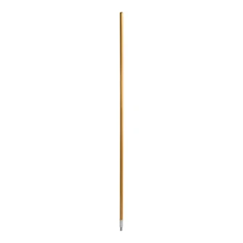 Carlisle Flo-Pac 4526700 60" Metal Threaded Wood Broom / Squeegee Handle