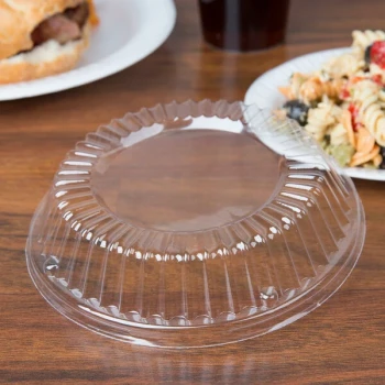 Dart CL12BW Clear Dome Lid for Plastic Bowls and Plates - 1,000/Case