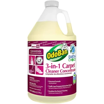 OdoBan 9602B62-G4 Earth Choice 1 Gallon / 128 oz. 3-in-1 Concentrated Carpet Cleaner - 4/Case