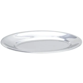 Bon Chef 5218 21 1/4" x 8 3/4" x 1 1/2" Stainless Steel Fish Platter