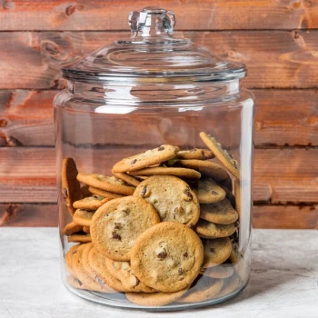 Anchor Hocking 69372AHG17 2 Gallon Glass Jar with Lid