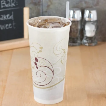 Solo RS22N-J8000 Symphony 22 oz. Wax Treated Paper Cold Cup - 1,000/Case