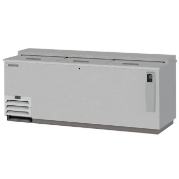 Beverage-Air DW79HC-S Hydrocarbon Series 80" Stainless Steel Deep Well Bottle Cooler