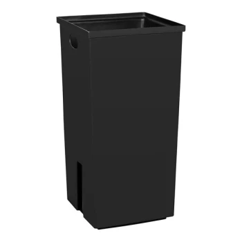 Ex-Cell Kaiser 35-161434-FG 36 Gallon Black LLDPE Liner