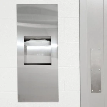 Bobrick B-36903 TrimLineSeries Recessed Paper Towel Dispenser / Waste Receptacle