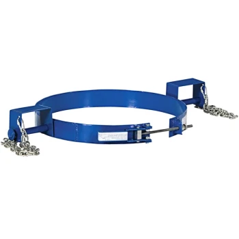 Vestil 1,200 lb. 23 3/4" Carbon Steel Tilting Drum Ring for 55 Gallon Steel Drums TDR-55